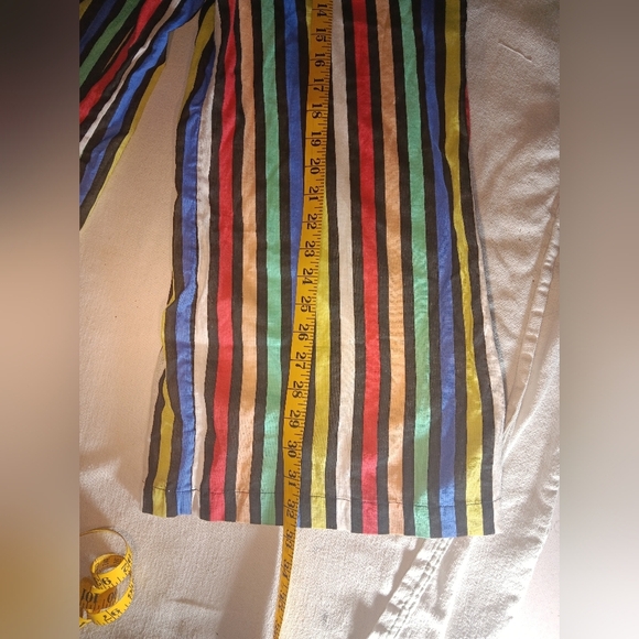 Striped Off-Shoulder Jumpsuit - Picture 3 of 11